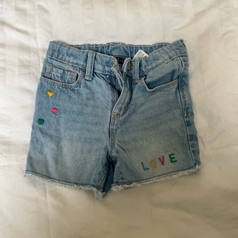 Toddler denim shorts